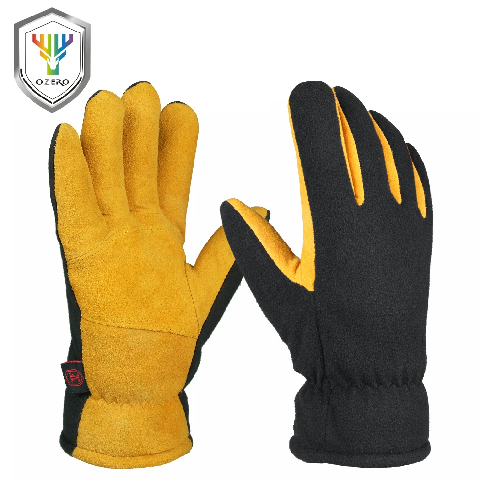 Зимние лыжные перчатки OZERO теплые рабочие для спорта на открытом воздухе оленьей