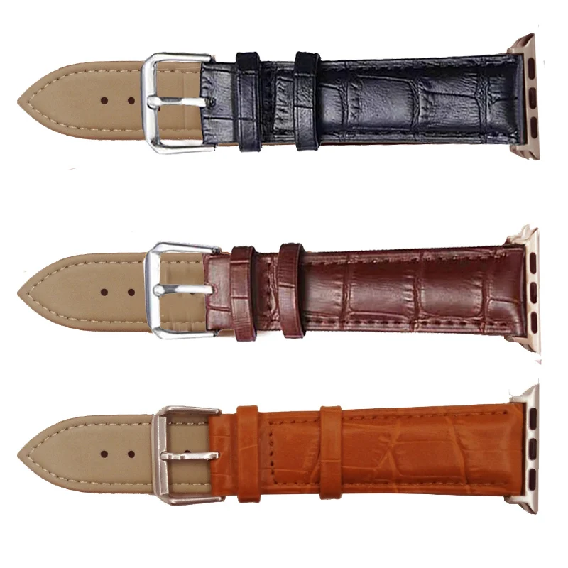 

Leather Band for Apple Watch 5/4/3/2/1 38mm 40mm Watchband Wrist Belt Replacement Strap for iWatch 5/4/3/2/1 42mm 44mm
