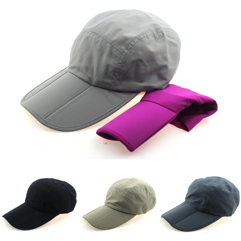 Бейсболка Мужская женская Спортивная складная с козырьком быстросохнущим