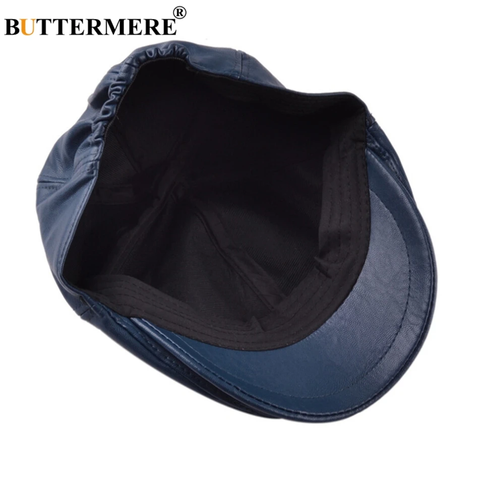 Мужские береты BUTTERMERE из искусственной кожи шляпы темно синие британские