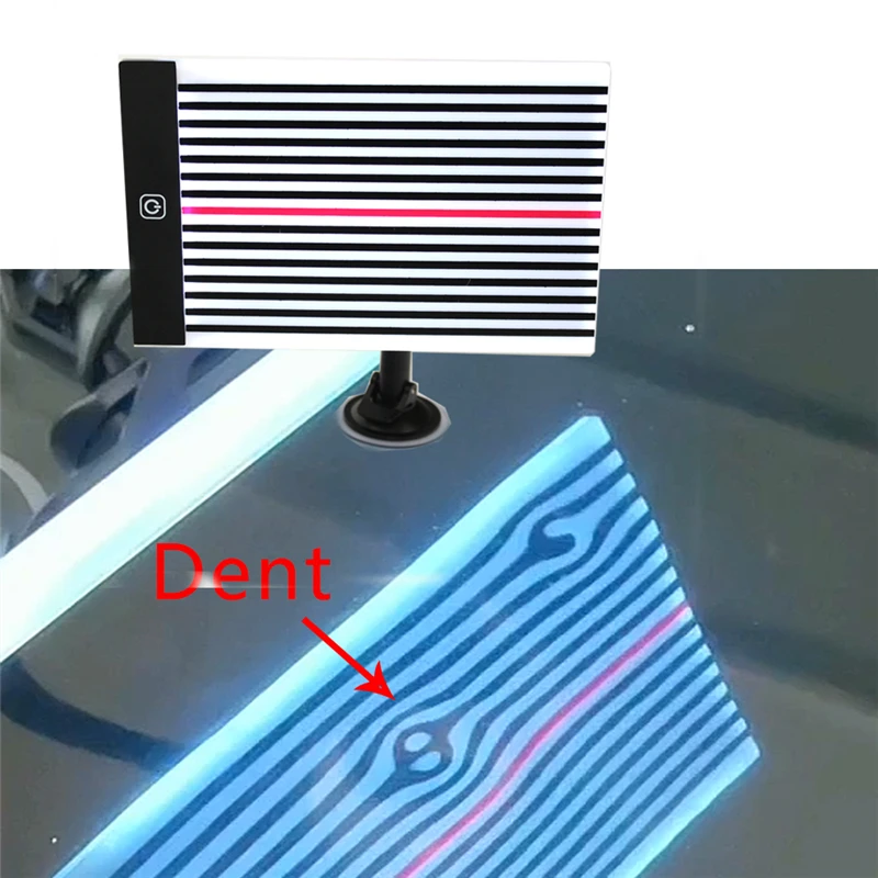 comprar Carro Da Lâmpada Do Dent Kit De Reparação De Granizo Do Carro Kit De Ferramentas De Remoção De Auto Dent Dent Lifter Kit Cola Guias Acessório Vermelho Saco De Ferramentas