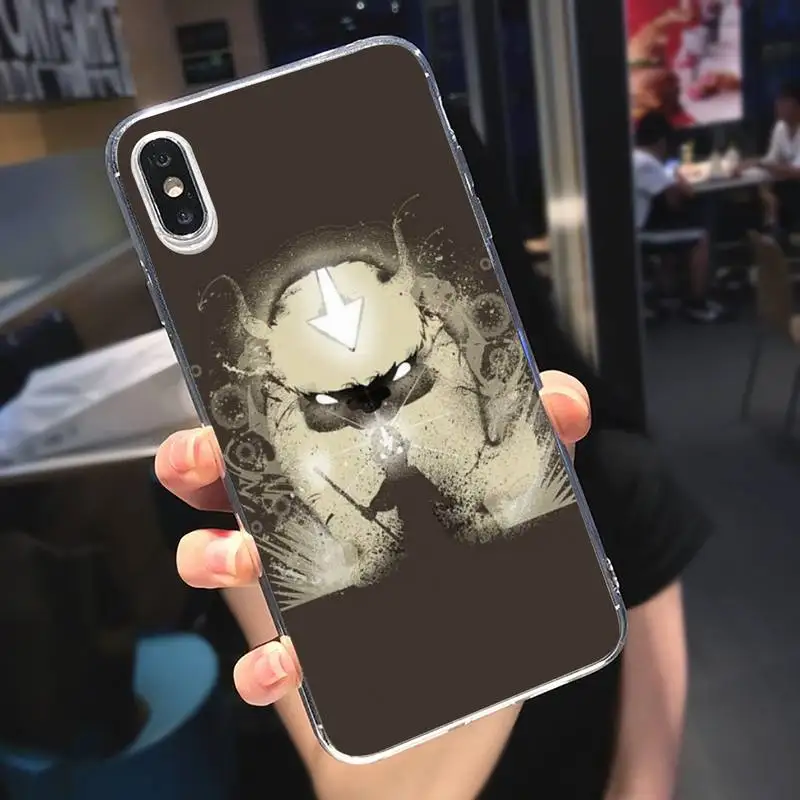

Japan anime the last airbender Phone Case Transparent soft For iphone 5 5s 5c se 6 6s 7 8 11 12 plus mini x xs xr pro max