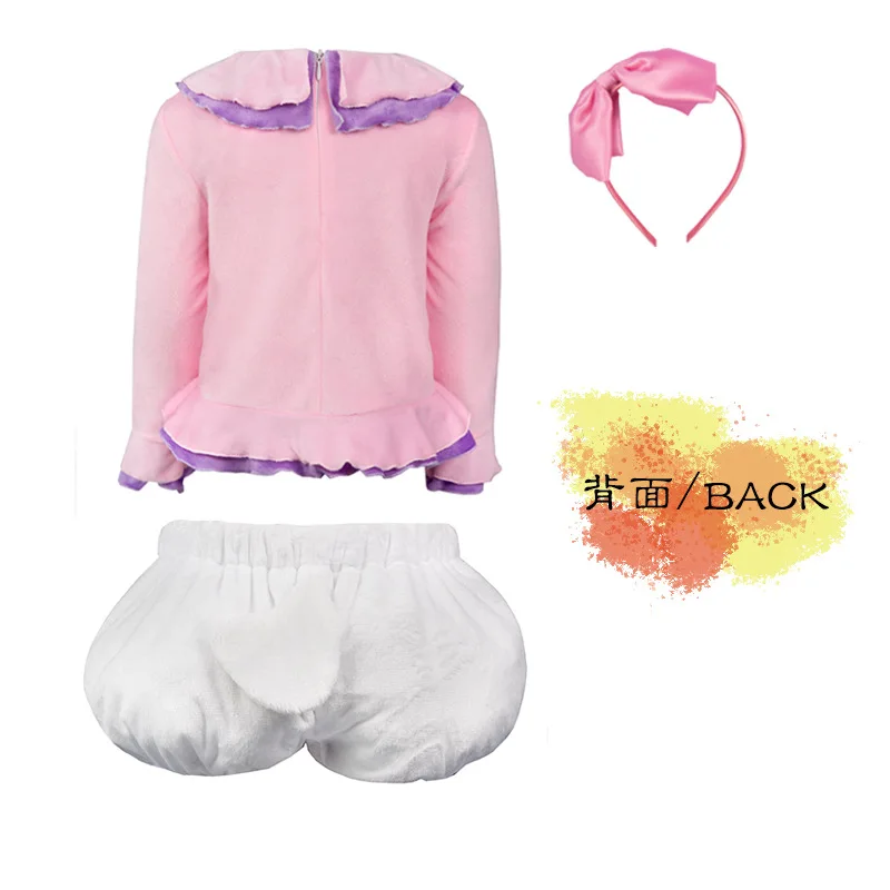 Комбинезон для мальчиков и девочек с аниме мультяшным утенком карнавальный