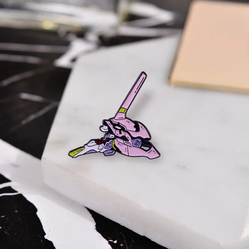 Женская Брошь-значок в стиле фильма Евангелион | Украшения и аксессуары