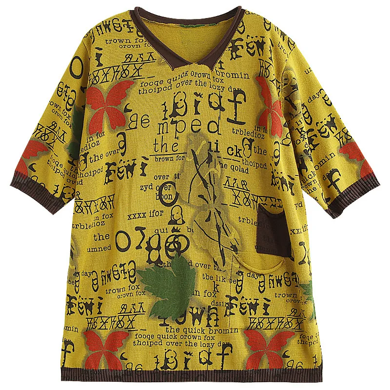 Max LuLu новинка 2020 летний корейский стиль женские пуловеры с принтом Женские