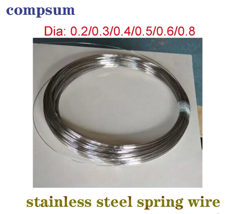 Stainless steel spring wire hard wire full hard wire 0.2/0.3/0.4/0.5/0.6/0.8 Spring Steel Wire