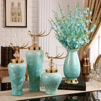 european style ceramic vases home office restaurant and bar decorations beautiful christmas and wedding decoration gifts
