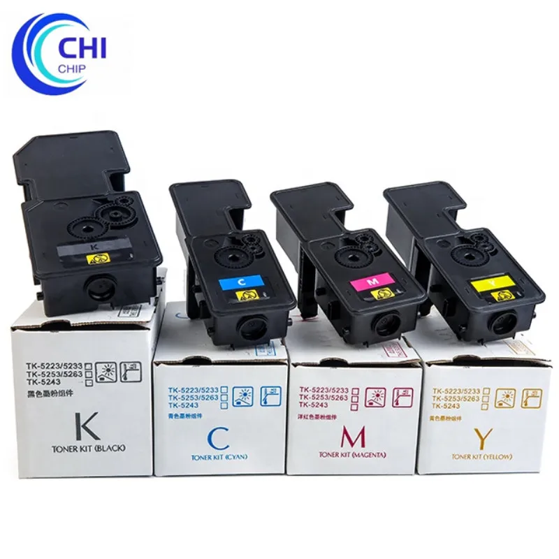1 комплект TK-5230 TK5230 CMYK для KYOCERA Ecosys M5521cdw M5521cdn P5021cdw P5021cdn M5521 P5021 многоразового