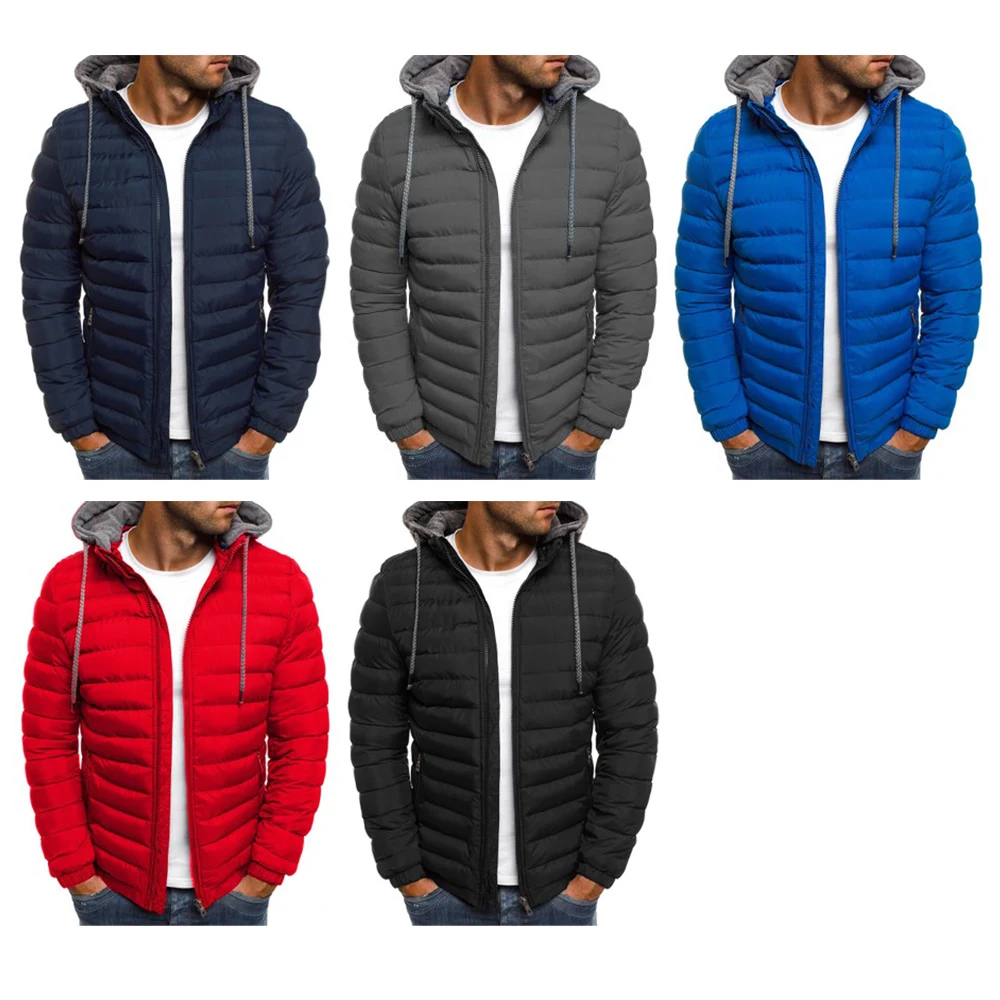 Осенне-весенняя Мужская куртка пальто с капюшоном повседневные мужские куртки