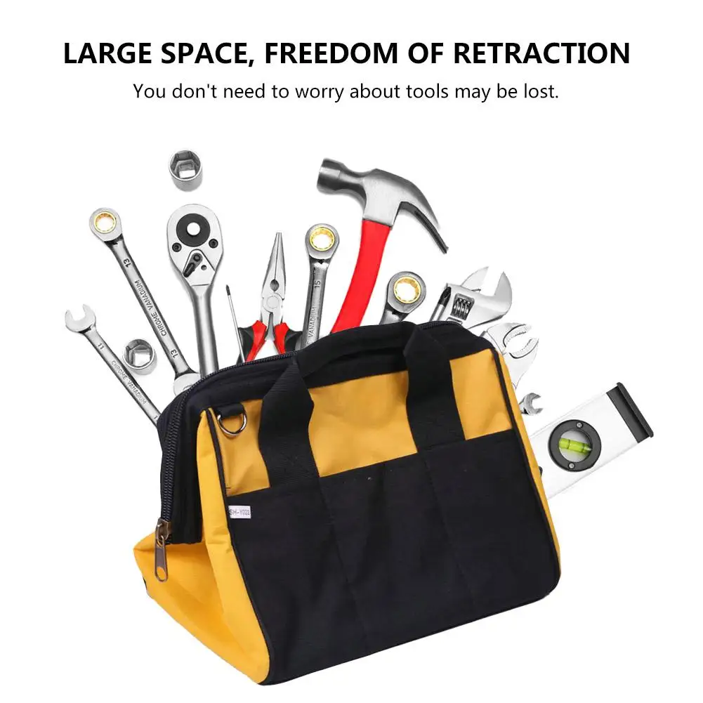 

Portable Oxford Tool Bag Anti-poking Hand Tool Storage Bag Electrician Bag Large Capacity Tool Storage Bag