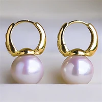 japanese akoya ocean natural pearl genuine round drop earrings for women white pink luxury multi size perle gifts