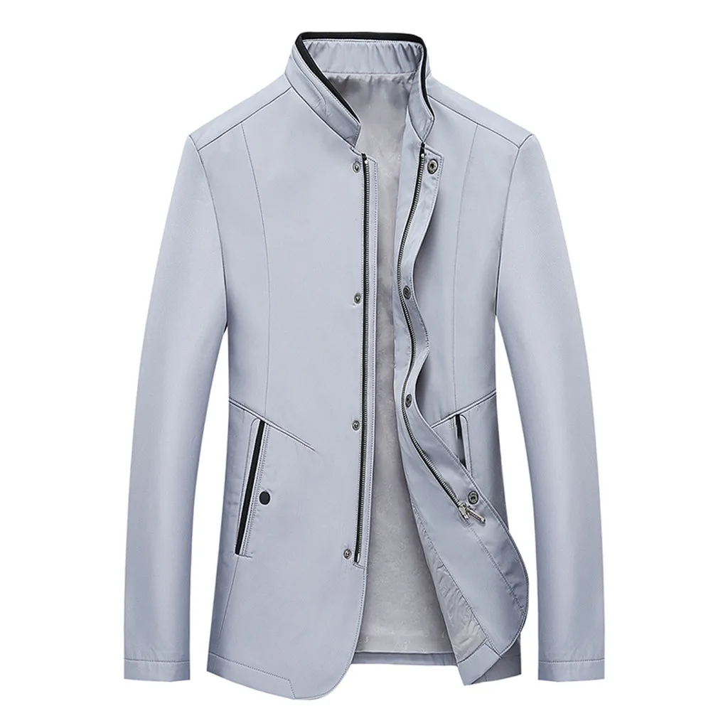 SAGACE Классическая модная мужская Повседневная Новая трендовая куртка с длинными