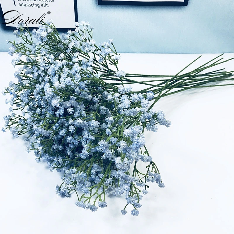 1 шт. белый цветок дыхания Искусственные Поддельные Gypsophila DIY Цветочные букеты