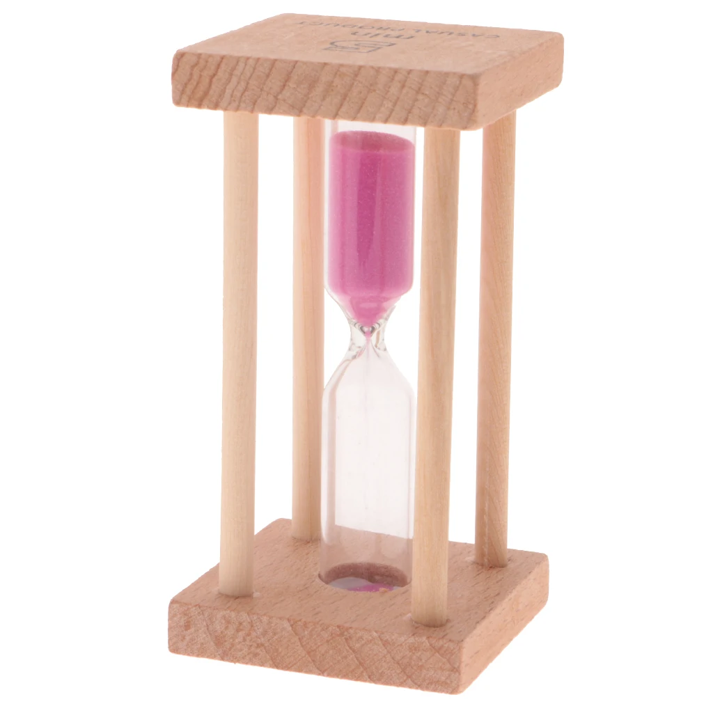 5 минут деревянные песочные часы для выпечки/приготовления таймера дома/кухни