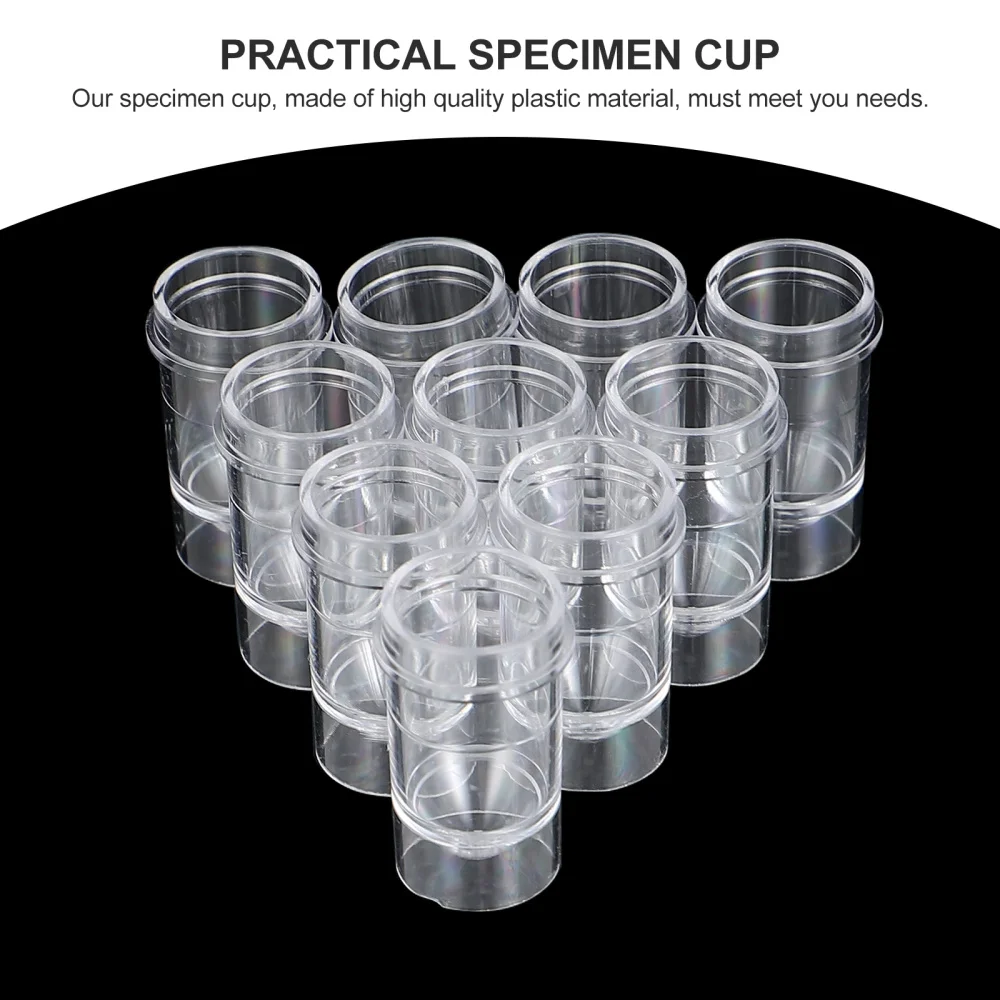 

1000 Pcs Disposable Specimen Cups Transparant Sample Cups Small Cups