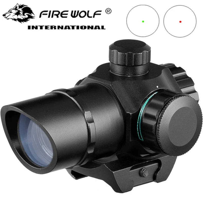 Прицел для страйкбола тактический прицел с косым вырезом красная и зеленая точка