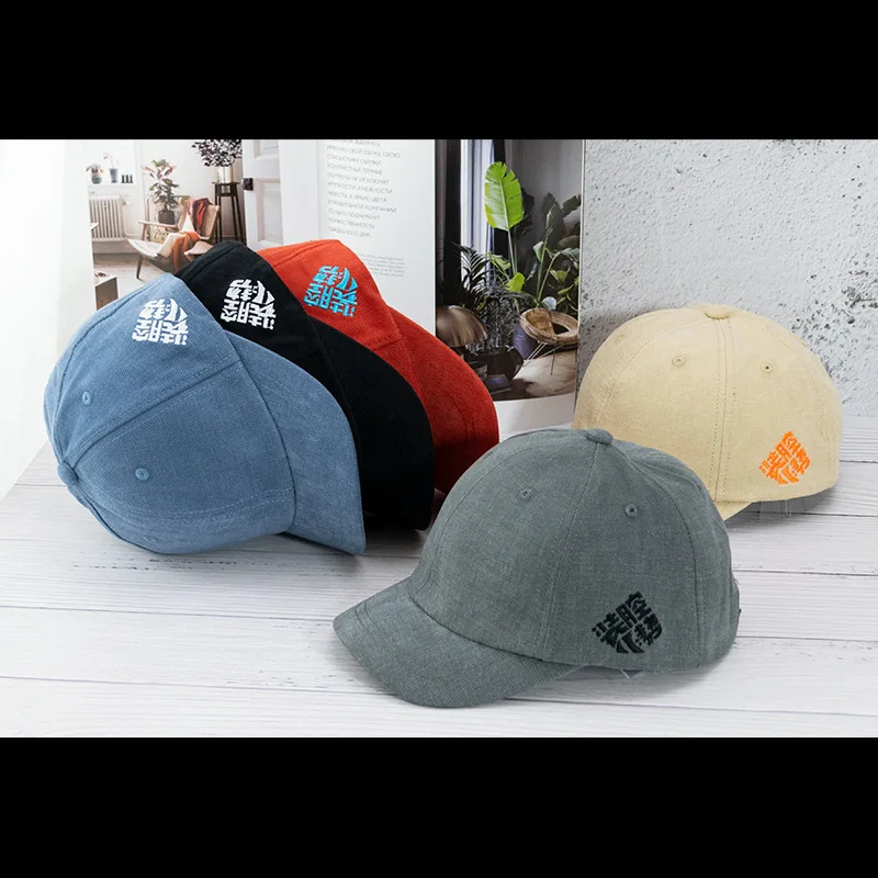 Японская модная бейсболка с буквенной вышивкой для мужчин и женщин Спортивная