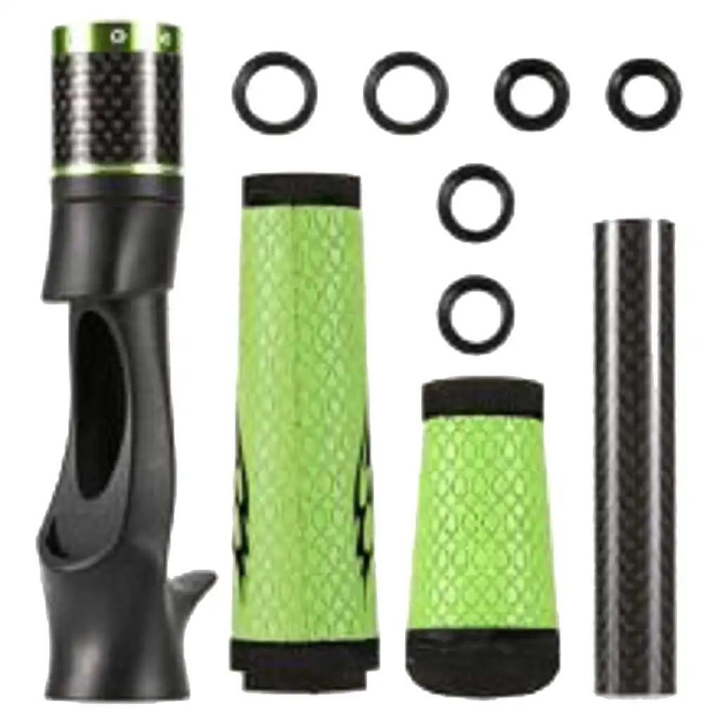 

1 Set Fishing Rod Handle Repair Building Kit Portable Fishing Reel Seat for Baitcasting Rod Handle Pole Replacement