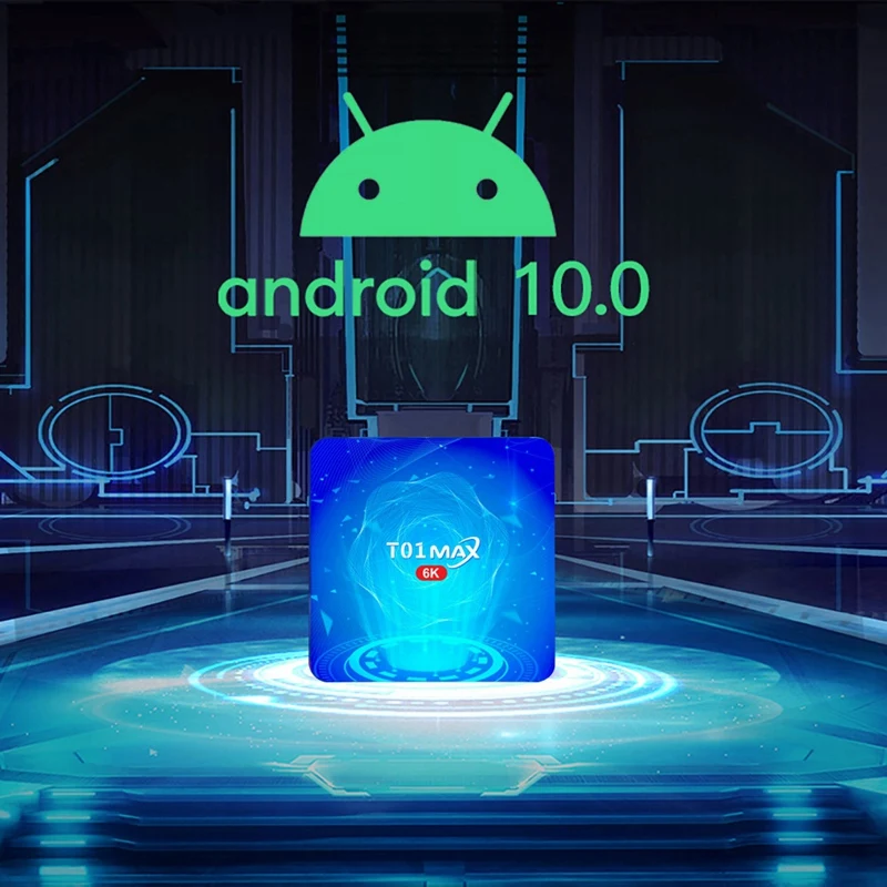 

T01 MAX Smart TV Box H616 Dual WiFi Android 10.0 Network Player Set-Top Box TV Box 6K HD Player