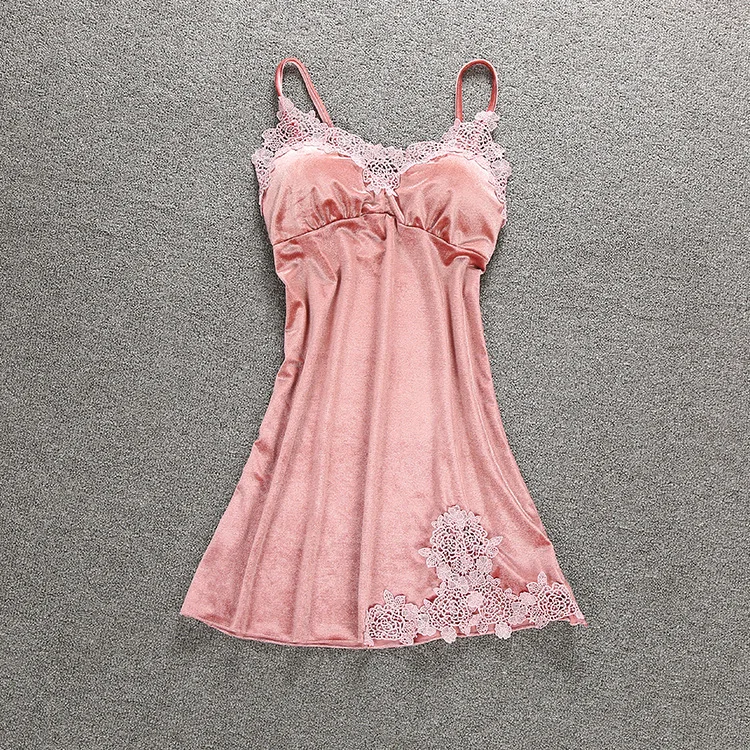 Осенне зимний теплый пижамный комплект из 4 предметов Женская пикантная Пижама