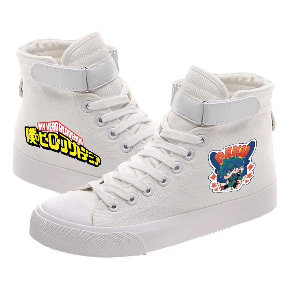 

Кроссовки холщовые двухслойные с высоким верхом и принтом, A169