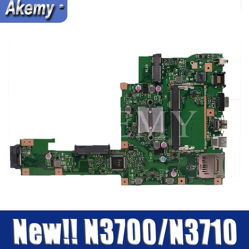 

Новинка! Akemy X553SA материнская плата W/ N3700/N3710 CPU для For Asus X553SA X553S X553SA F553S A553S материнская плата 100% ТЕСТ ОК