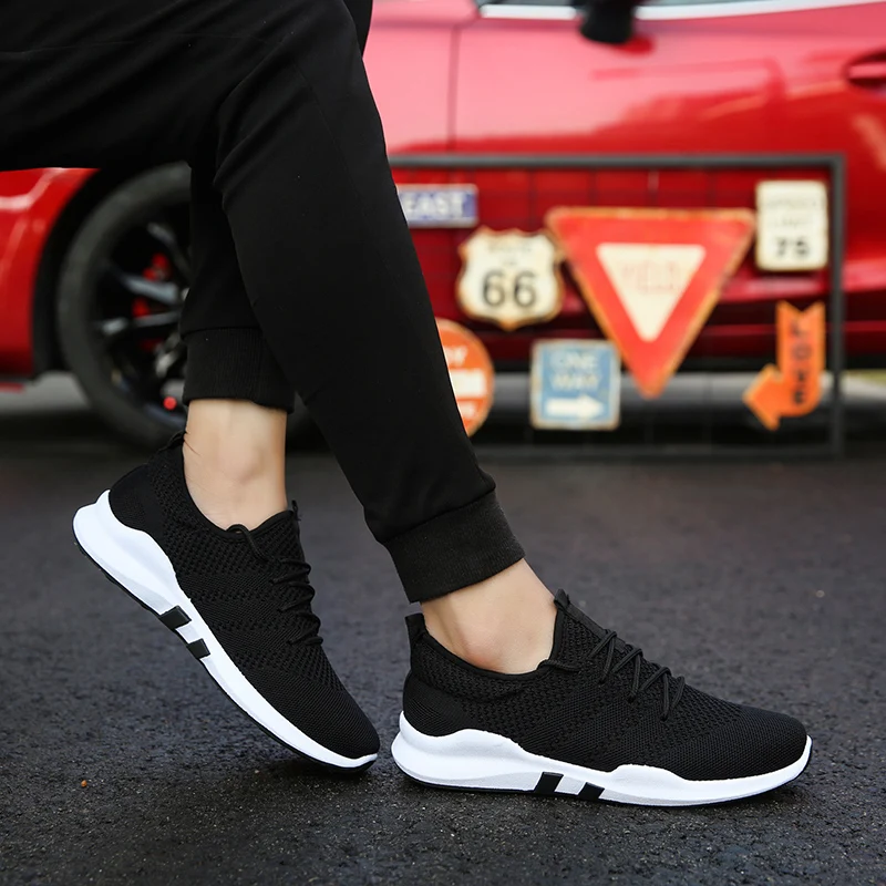 

Men Sneakers running Shoes Outdoor Sports Breathable Ladies Male High Quality Tennis shoes Female sporty Man Sneakers gray