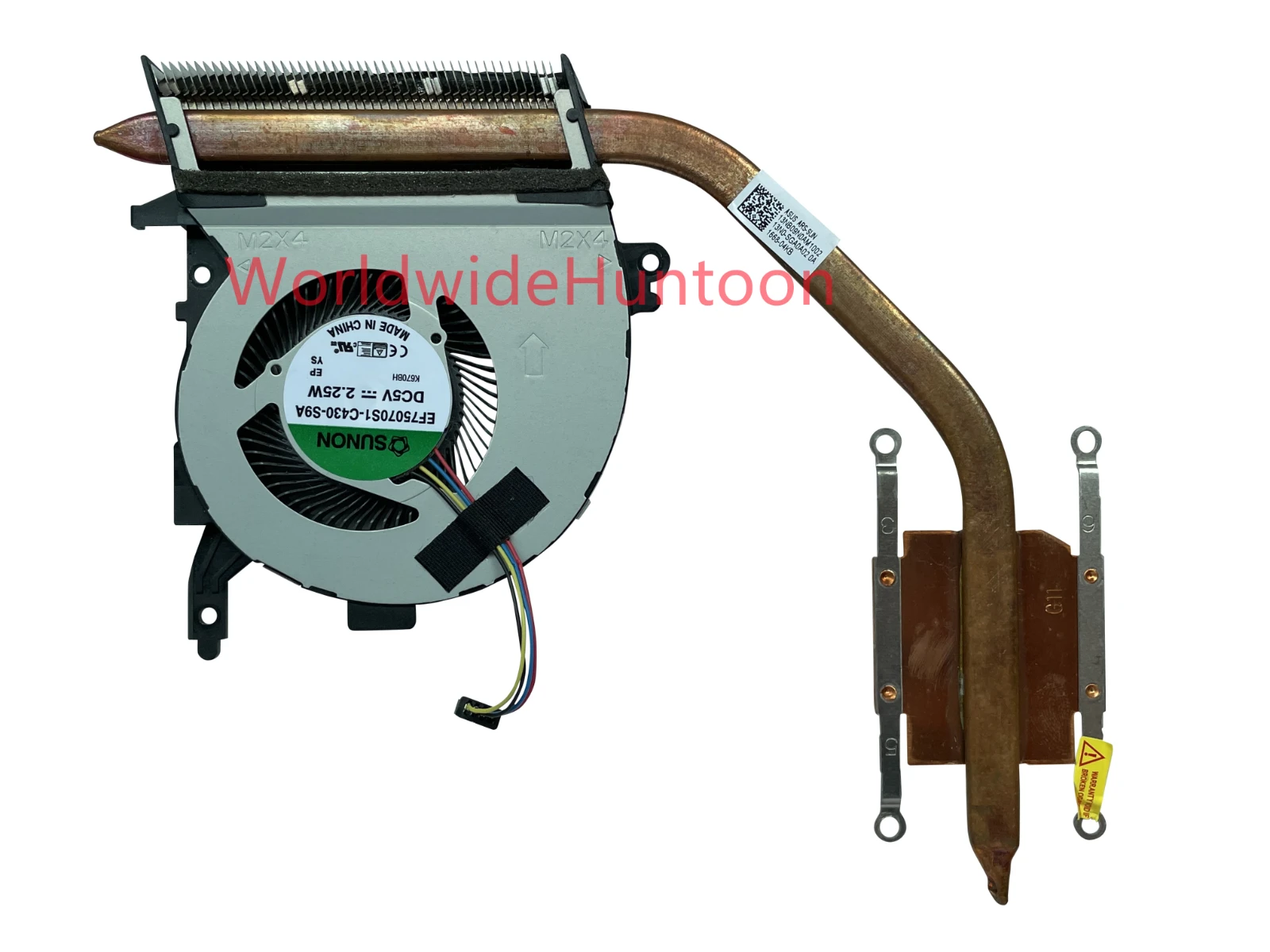 

Original laptop heatsink cooling fan cpu cooler For Asus X556U X556UA X555UV X556UJ X556UJQ X556UB 13NB09N0AM1002 100% tested