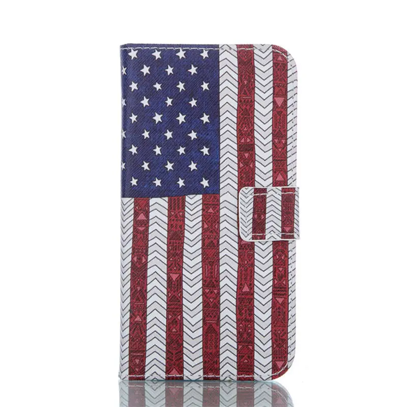 American Flag Чехол для телефона с откидной крышкой чехол для LG G7 ThinQ G6 мини G5 Q6 K7 K8 K10 V20 V30 Stylo4 G3 сливовое дерево чехол-кошелек кожаный мешок D07Z - Цвет: American Flag