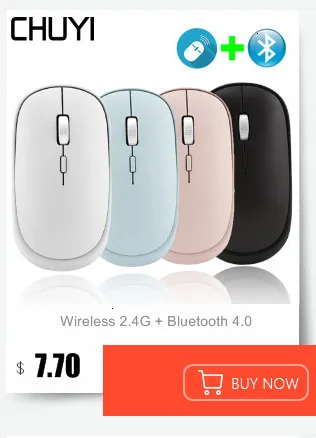 CHUYI Bluetooth Беспроводная Волшебная мышь тонкая Arc сенсорная мышь эргономичная оптическая USB компьютерная ультратонкая BT 3,0 мышь для Apple Mac PC