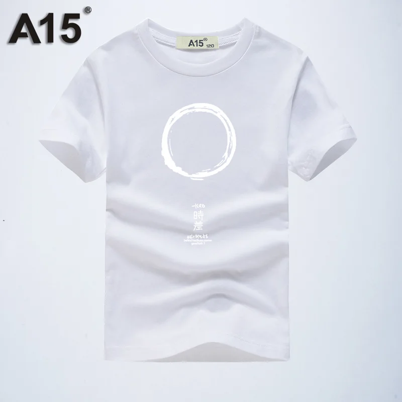 K4TBZ83White A15/ г. Футболка для больших мальчиков, летняя хлопковая футболка с короткими рукавами для подростков 6, 8, 10, 12, 14 лет футболка для маленьких девочек - Цвет: K4TBZ83White