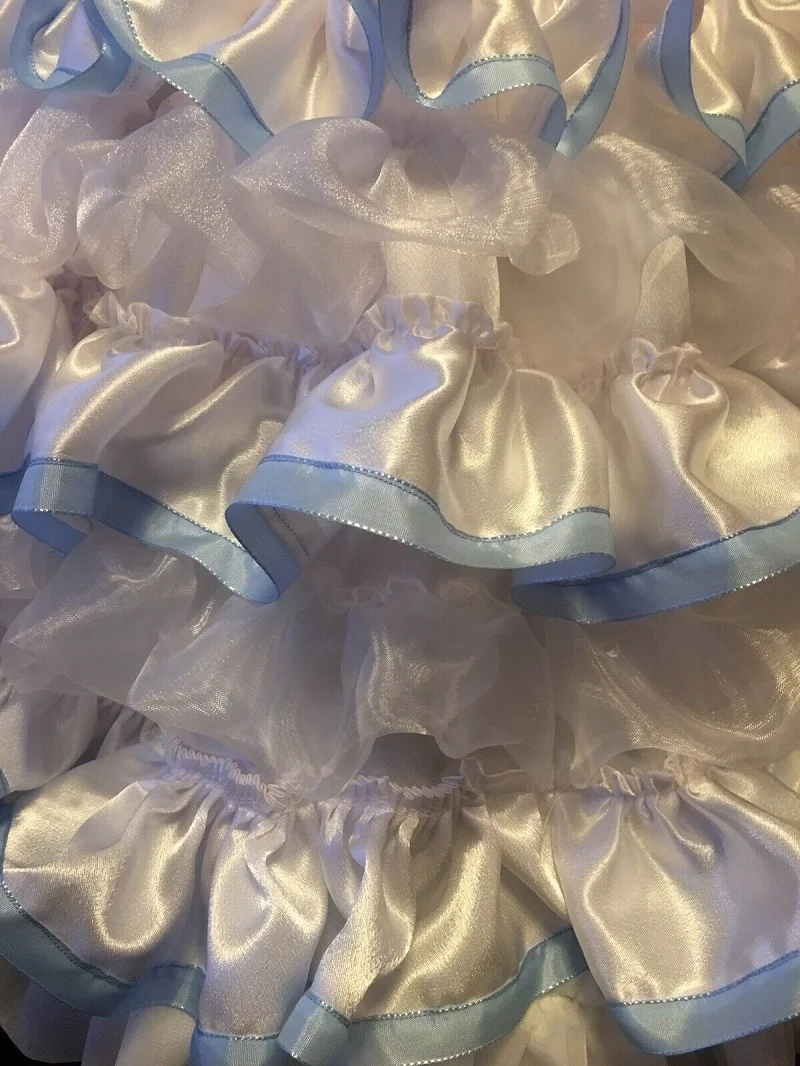 Tailored sissy Maid Adult Baby festive CD / TV embellishment dress for measurement |