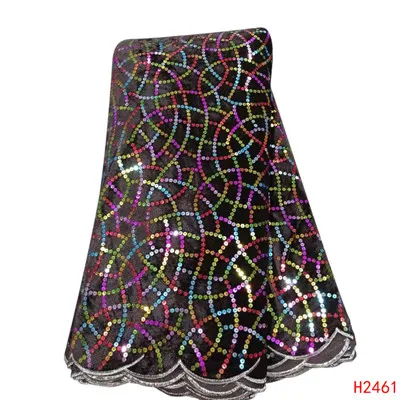 High quality brown Новейшая бархатная блестящая кружевная ткань французская нигерийская кружевная ткань Высокое качество блестящая африканская кружевная ткань для свадьбы - Цвет: High quality brown