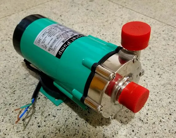 Пищевой усилитель насос 20RM циркуляционный с головкой из нержавеющей