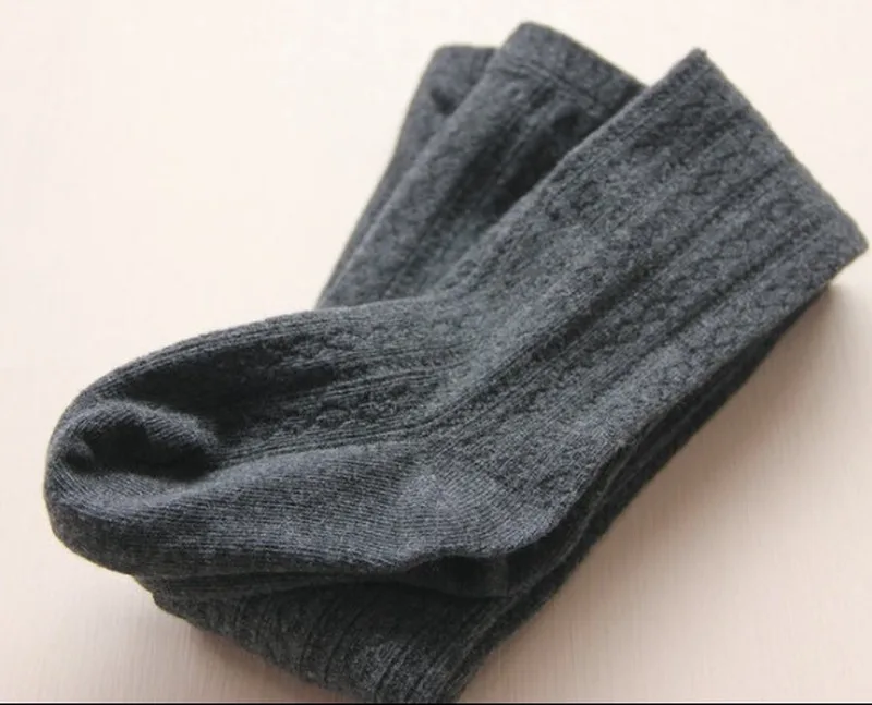 Детские черные колготки Осенние леггинсы для девочек зимние вязаные теплые