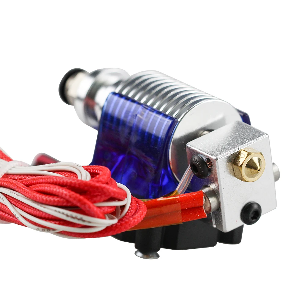 V6 экструдер J head Hotend с вентилятором фторопластовая трубка 0 4 мм дистанционного