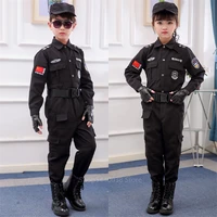 halloween baby kids traffic special police halloween carnival party performance policemen costume girl army boy cosplay costumes