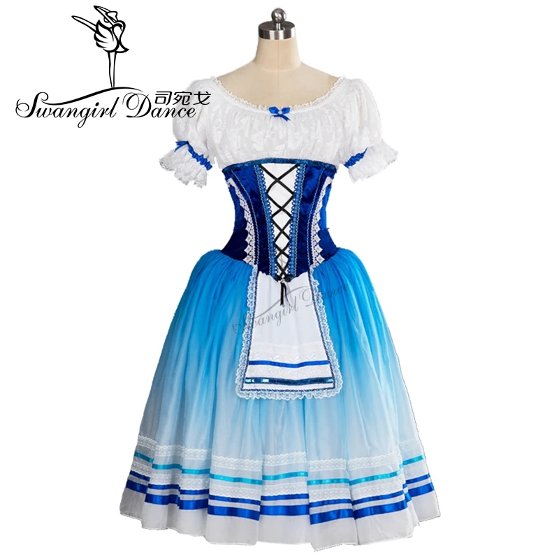 2017 новое поступление! Высокое качество голубая романтическая балетная пачка для