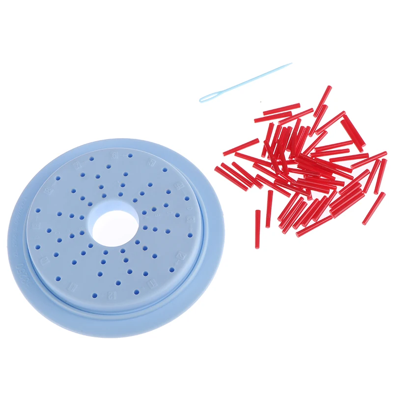 1 комплект цветочный узор чайник иглы ткацкий станок шерстяной пряжи Иглы вязать