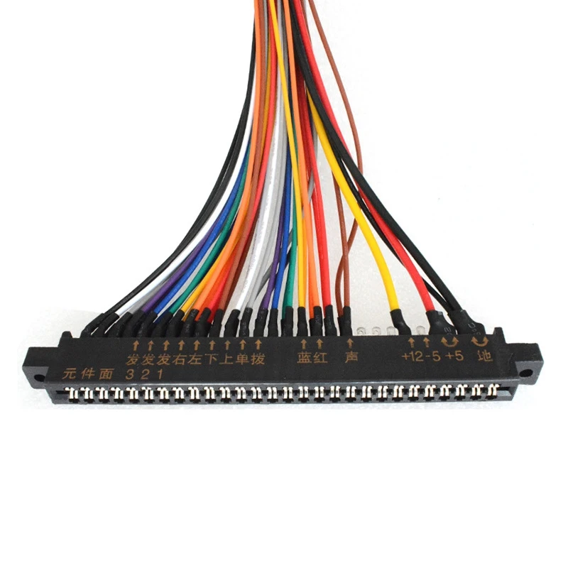 Аркадные машины выделенный Удлинительный кабель для 28P Jamma Line Gold Finger Row Plug-In