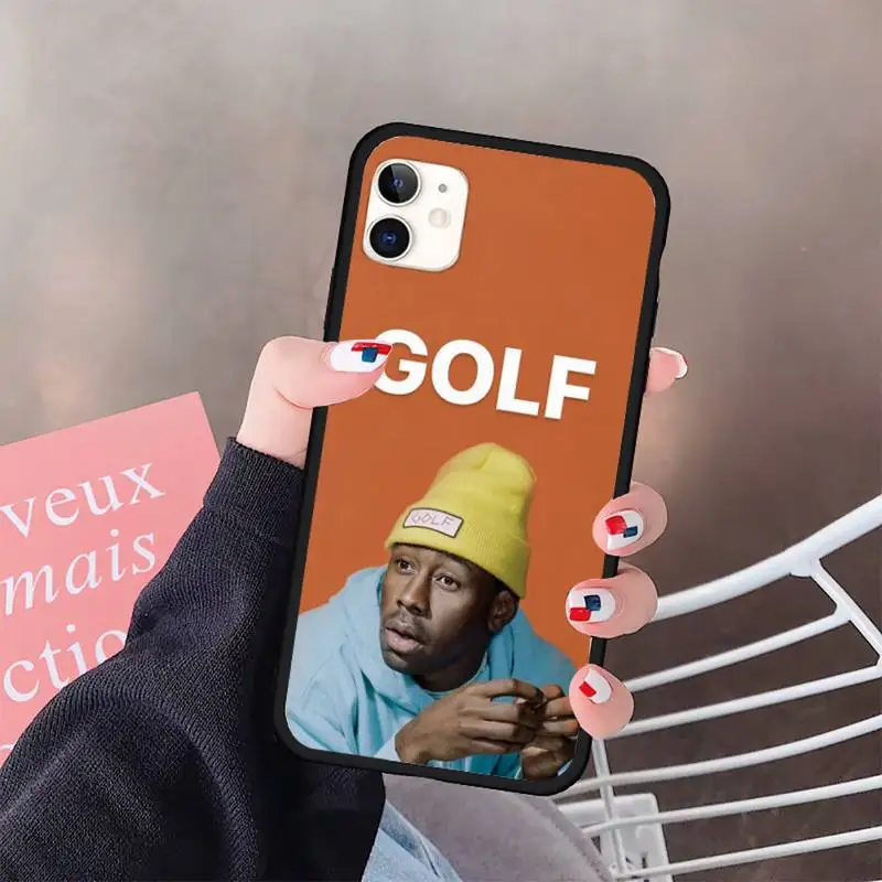 

Rapper tyler the creator GOLF bees Phone Case for iPhone 11 12 pro XS MAX 8 7 6 6S Plus X 5S SE 2020 XR