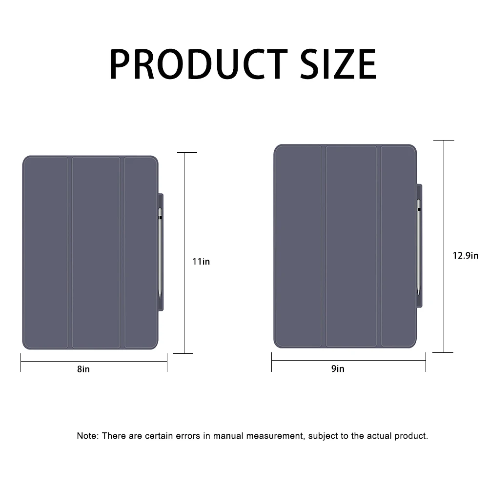 Силиконовый чехол с держателем для карандашей IPad Pro 12 9 11 дюймов мини-чехол