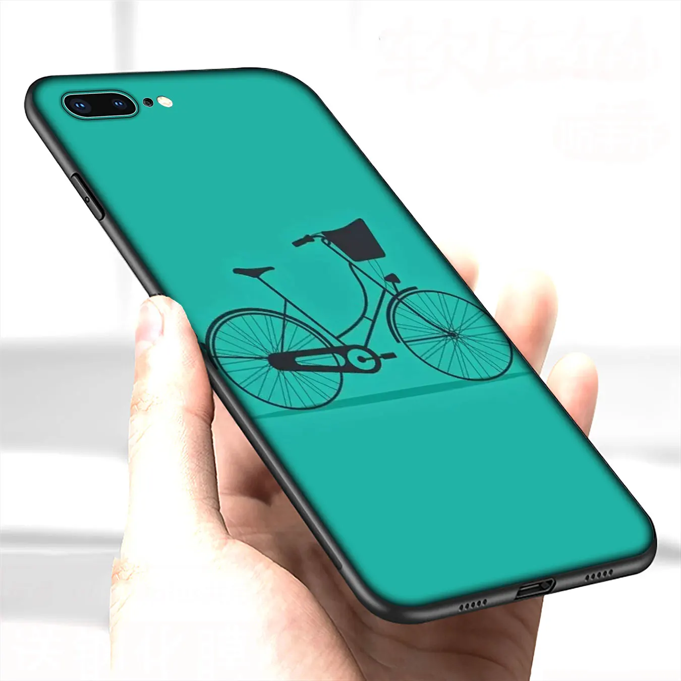 IYICAO фигурку велосипедное седло мягкий силиконовый чехол для iPhone 12 мини XR X XS 11 Pro Max