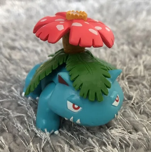 Evolution group Mewtwo Charizard Venus Blastoise аниме экшн-игрушка Покемон Фигурки Коллекция Модель игрушки украшение автомобиля игрушка - Цвет: Коричневый