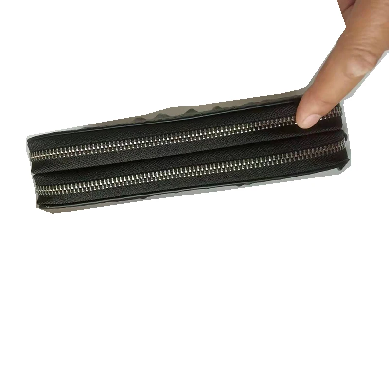 Мужской кошелек из натуральной кожи с узором под кожу крокодила|purse mobile|male clutch