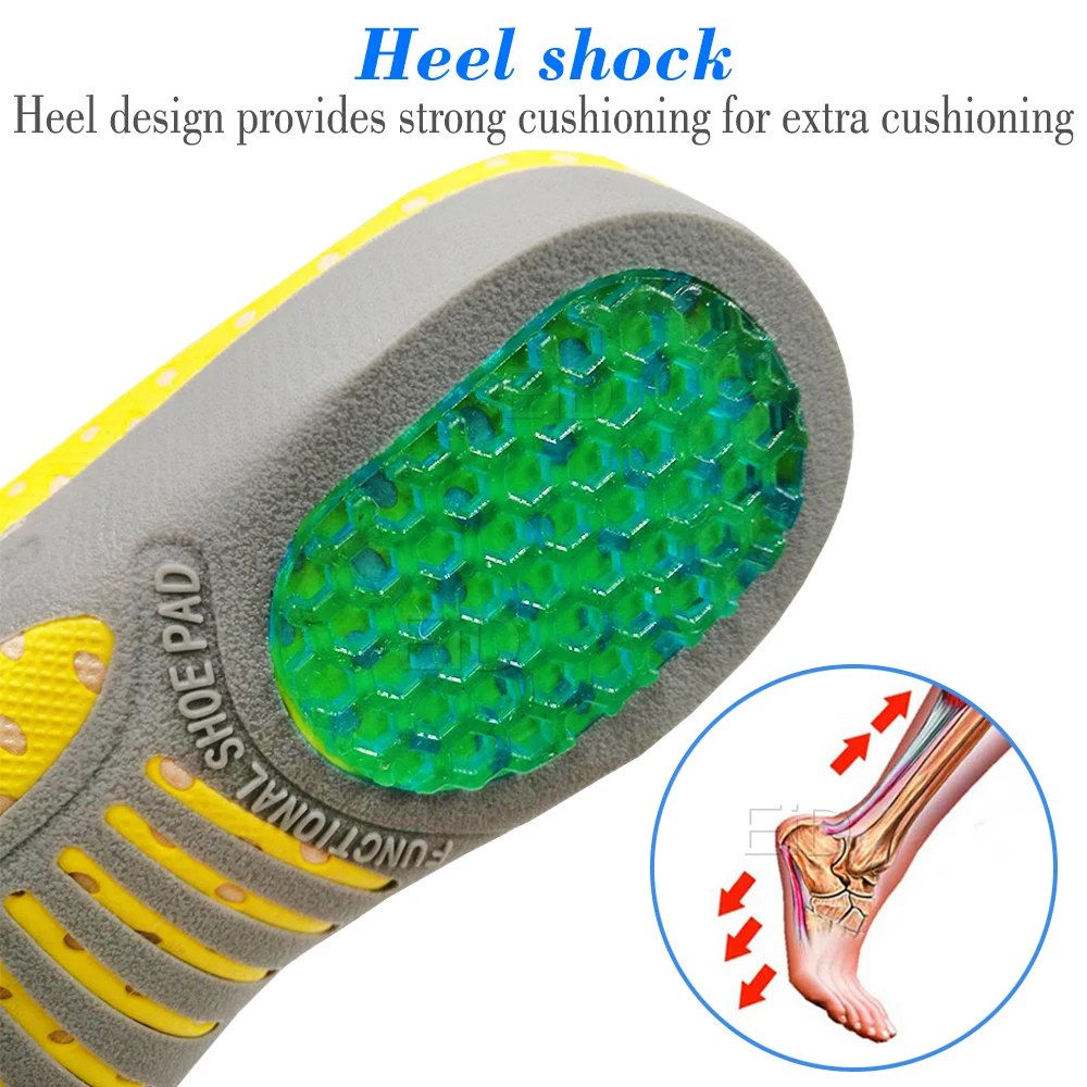 EiD Orthopedic Insoles For feet care Orthotics Flat Foot Health Sole Pad For Shoes Insert Arch Support Pad For Plantar fasciitis