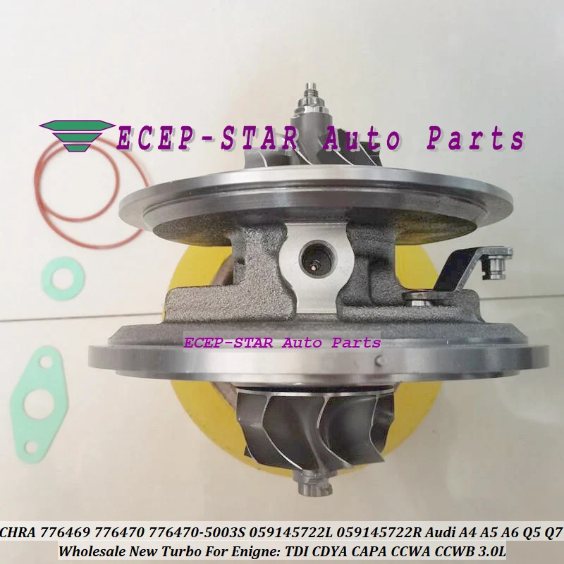 Фото Привод турбокартриджа CHRA 776469 776470 776470-5003S 059145722L для Audi A4 A5 A6 Q5 Q7 3.0L TDI CDYA CAPA CCWA CCWB №1