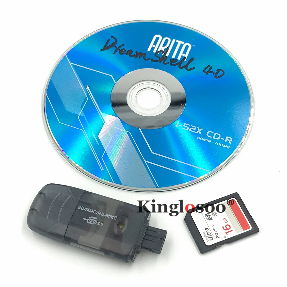 Адаптер для sd карты Dreamshell устройство чтения карт памяти Dreamcast 16 Гб поддержка игр