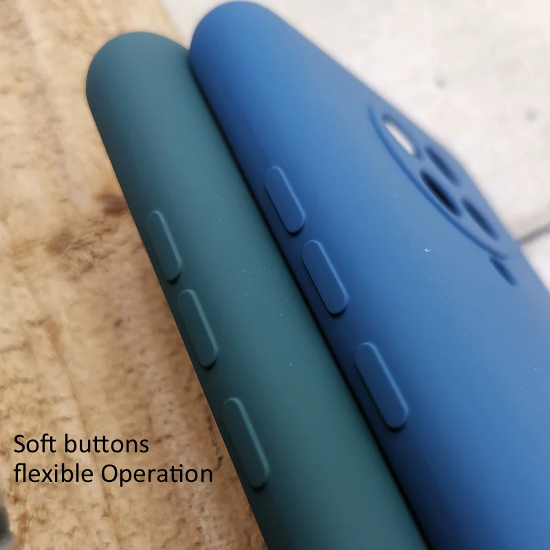 Жидкий матовый Силиконовый чехол для Poco F2 Pro Redmi K30 Zoom мягкий резиновый защитный