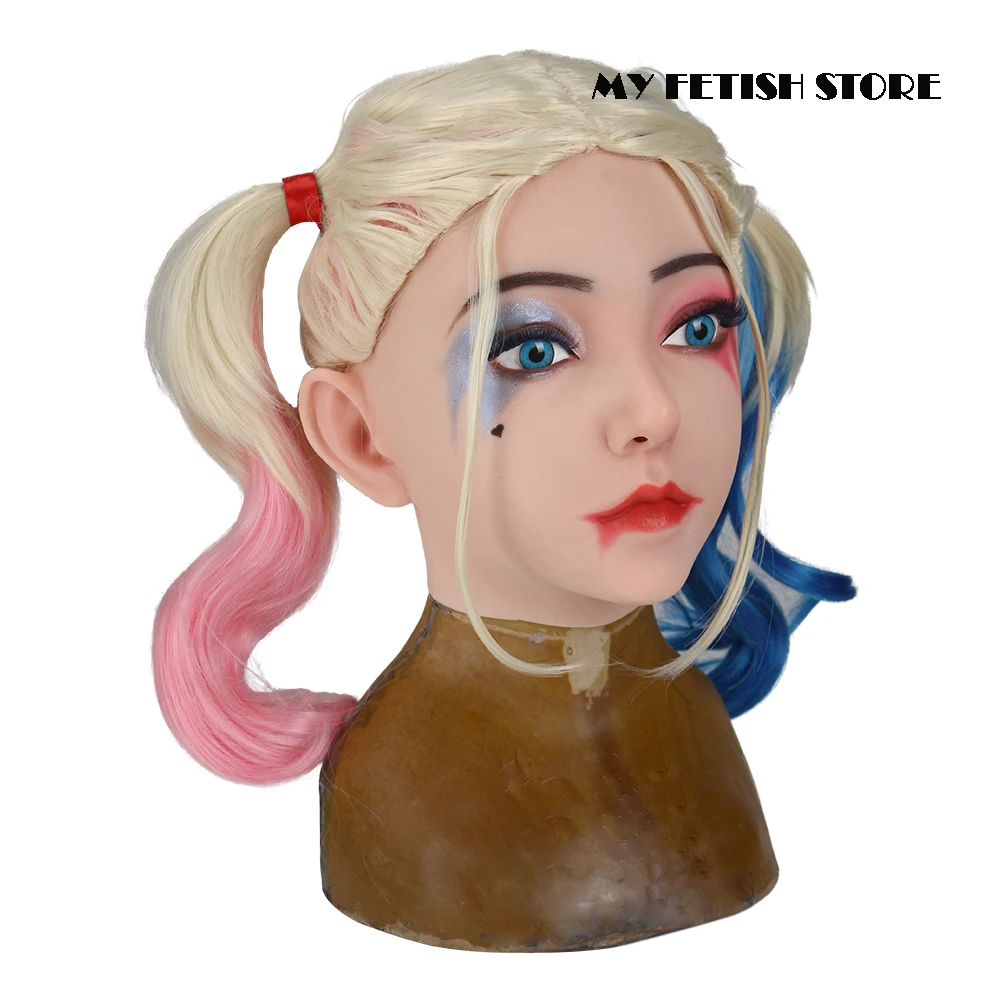 (Avila-4G)Crossdress Full Head Realistic Silicone Girl Female Disguise Party Cosplay Transgender Mask Male To Drag Queen | Тематическая